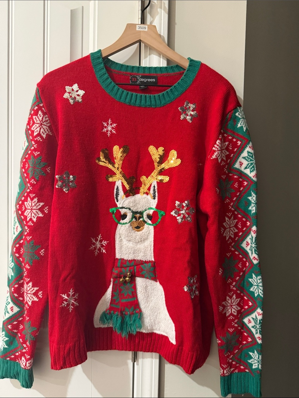 Ugly Christmas Sweater Size XL
